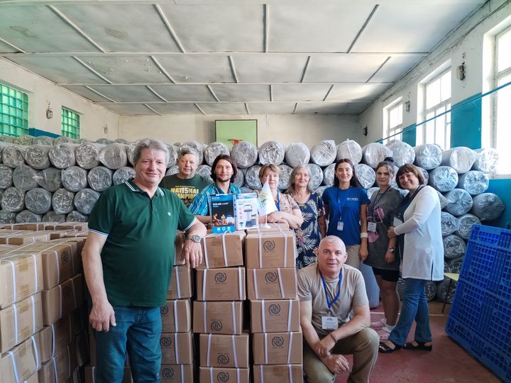 У Хмельницькому хабі для ВПО з Луганщини видавали допомогу від МОМ