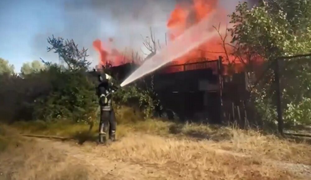 Понад 160 житлових будинків постраждали від пожежі на окупованій Луганщині