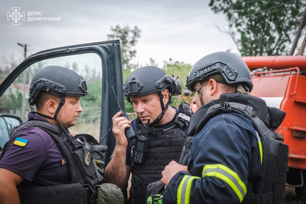 лесной пожар в святых горах в Донецкой области 5