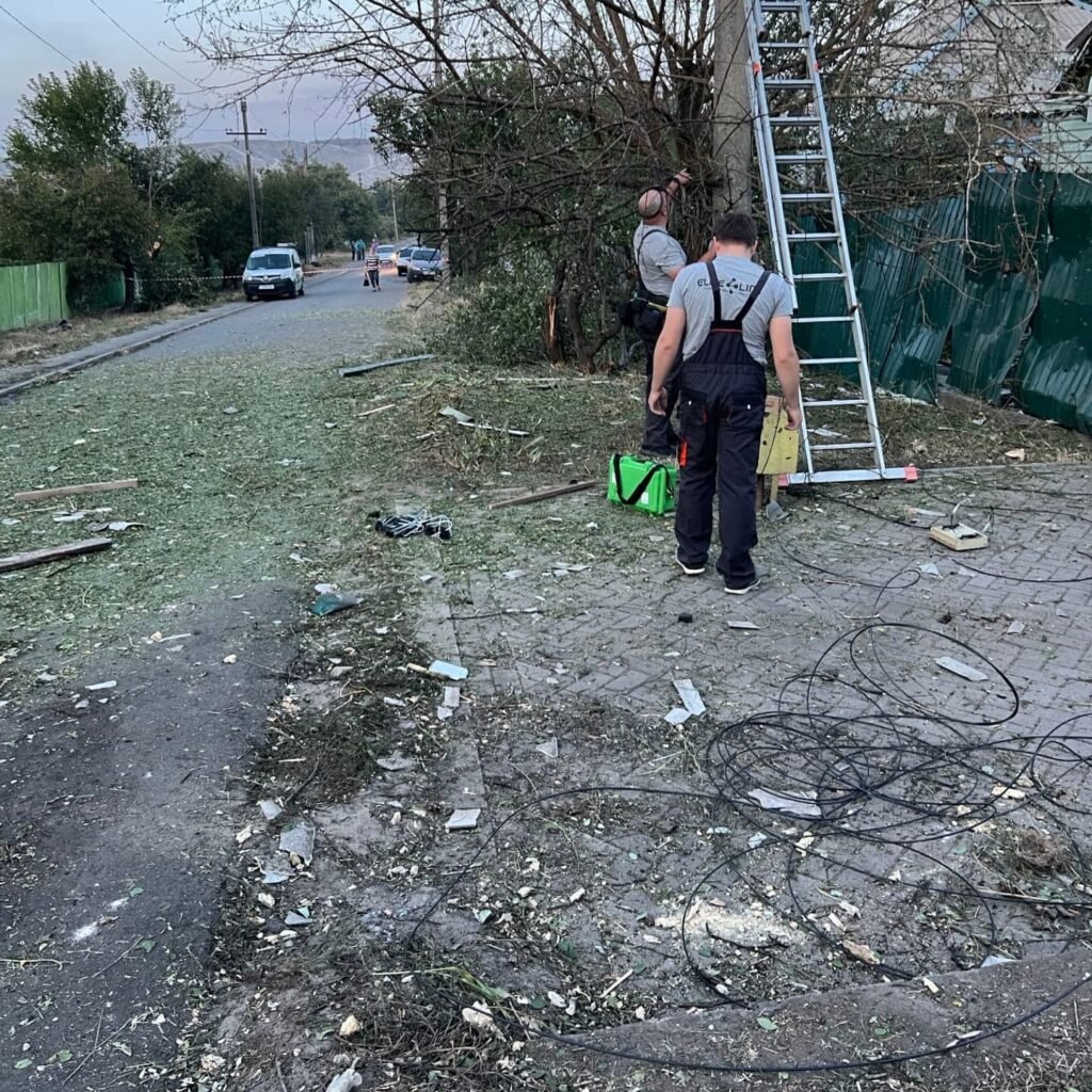 У Краматорській громаді після ворожого обстрілу постраждало 48 приватних будинків