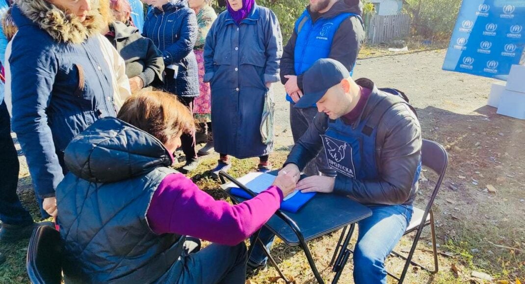 Мешканці Покровської громади отримали гуманітарну допомогу від місії "Проліска"