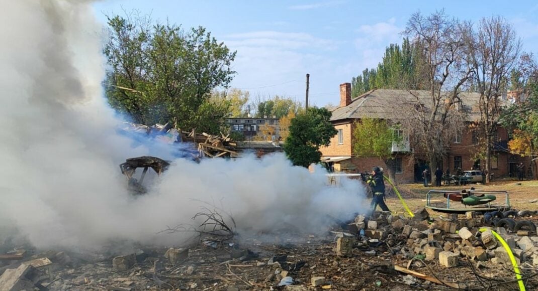 Вчера спасатели привлекались к ликвидации последствий обстрела Алексеево-Дружковки