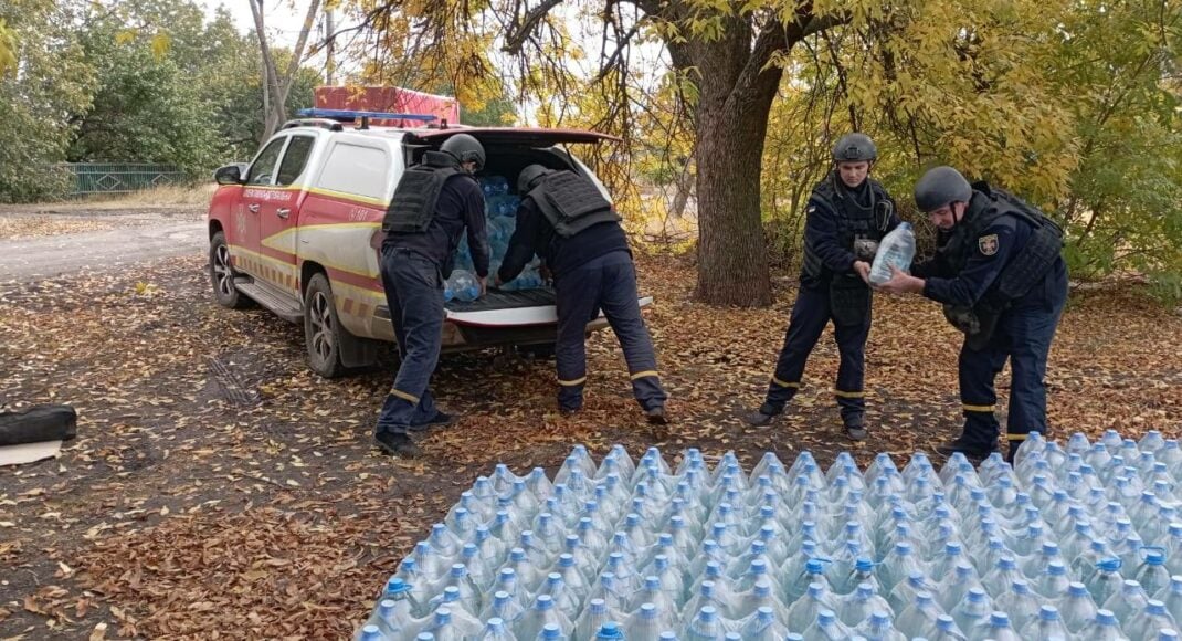 У Волноваському районі рятувальники доставили 9 тонн гуманітарного вантажу