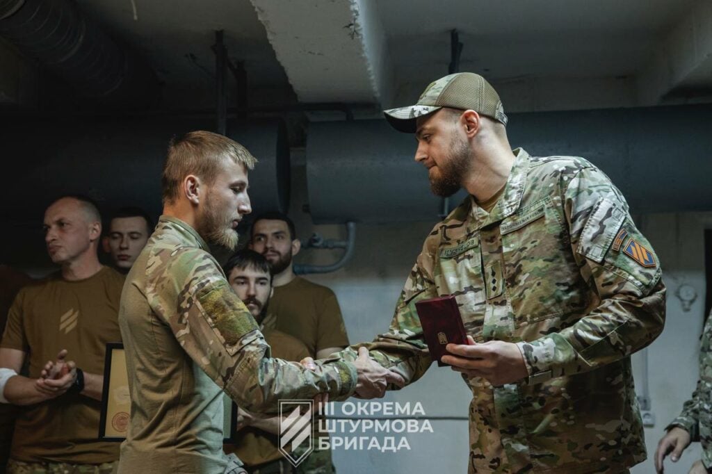 За высокое мужество и героизм наградили бойцов Третьей штурмовой, в том числе за Авдеевскую компанию