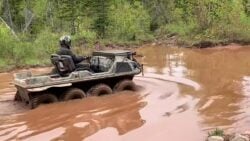 Міністерство оборони кодифікувало та допустило до використання у військах всюдихід-амфібію "Argo Aurora"