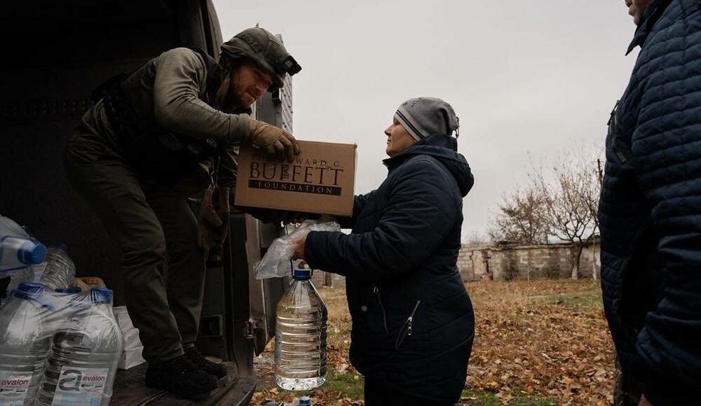 Мешканці Мирноградської громади отримали сімейні продовольчі набори