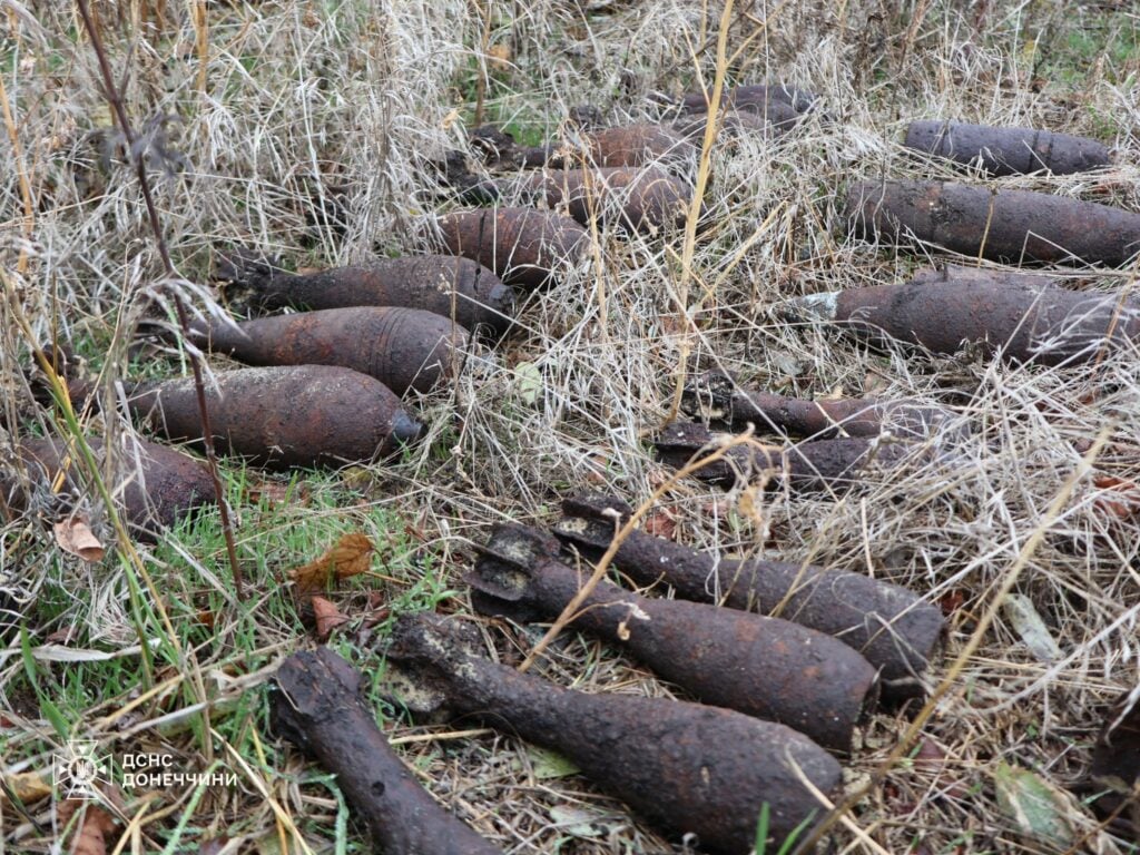 На Донеччині минулої доби піротехніки ДСНС знищили 15 вибухонебезпечних предметів