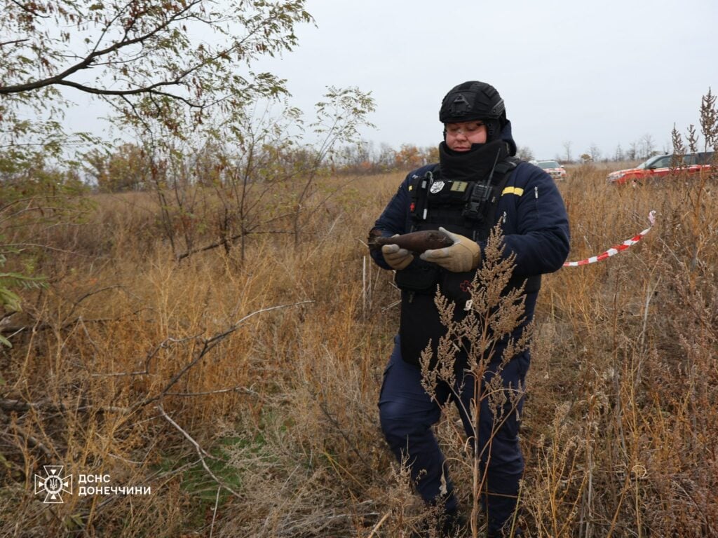 На Донеччині минулої доби піротехніки ДСНС знищили 15 вибухонебезпечних предметів