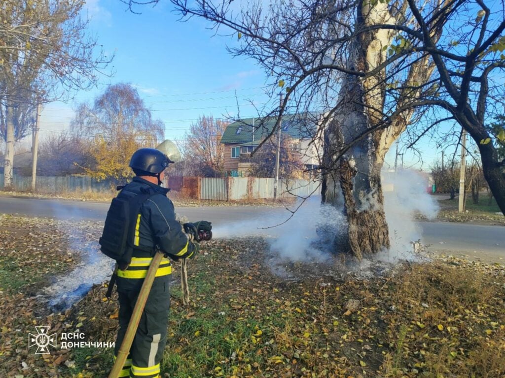 На Донеччині за добу рятувальники ліквідували 5 пожеж