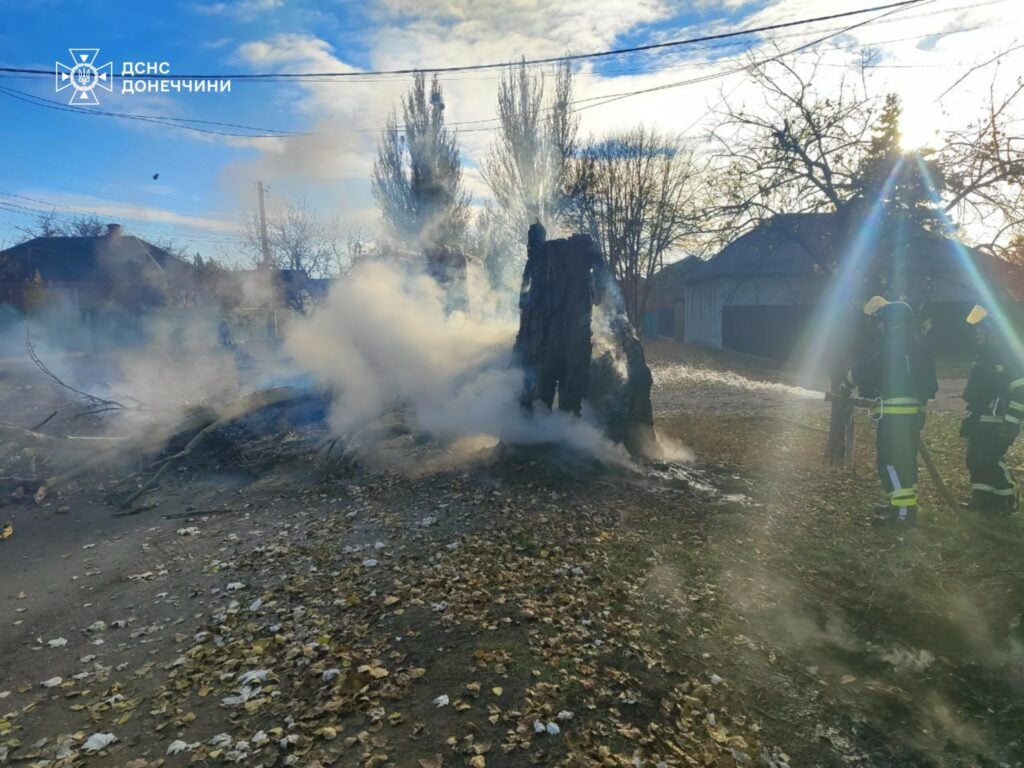 На Донеччині за добу рятувальники ліквідували 5 пожеж