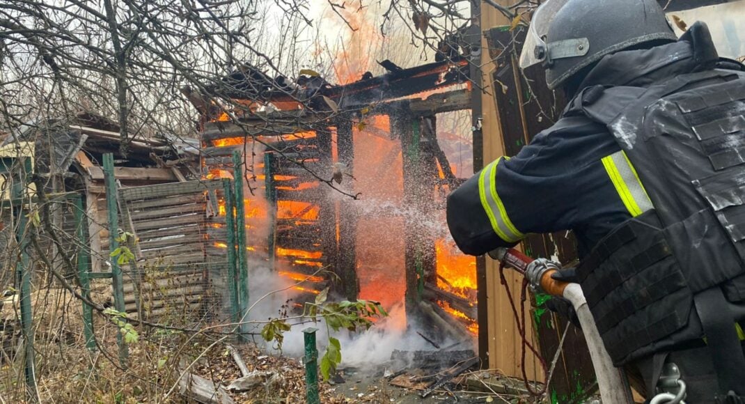 В октябре спасатели Донецкой области ликвидировали 360 пожаров