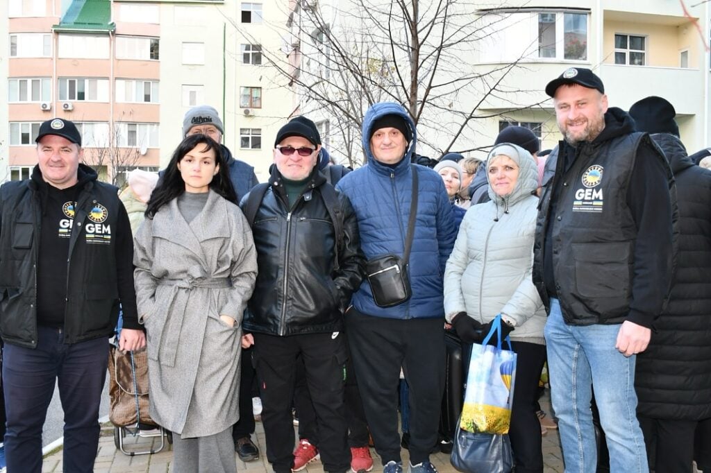 У Центрі підтримки ВПО Селидівської громади на Київщині видавали допомогу від GEM і HGBF 3