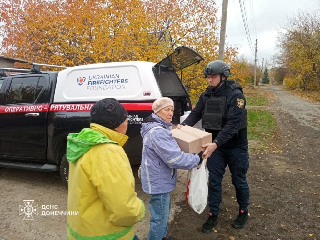 Вчора рятувальники доставили мешканцям Краматорського району більше тонни гуманітарної допомоги