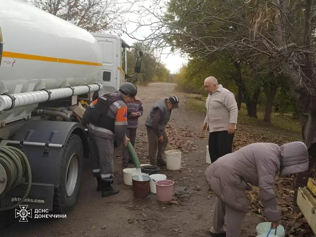 Водопостачання на Донеччині