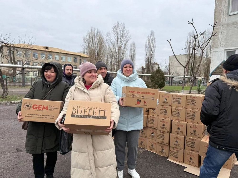 У Павлограді ВПО з Донеччини отримали допомогу від GEM