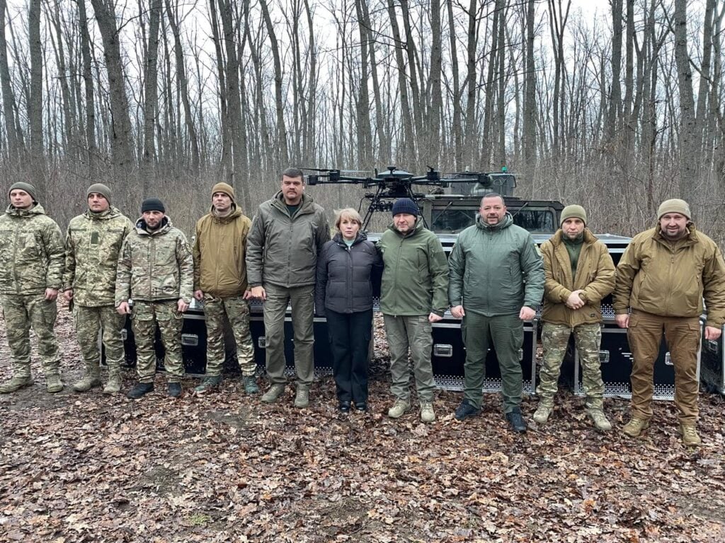 Луганщина передала під Новий рік  92-ї бригади ударні безпілотники "Vampire"