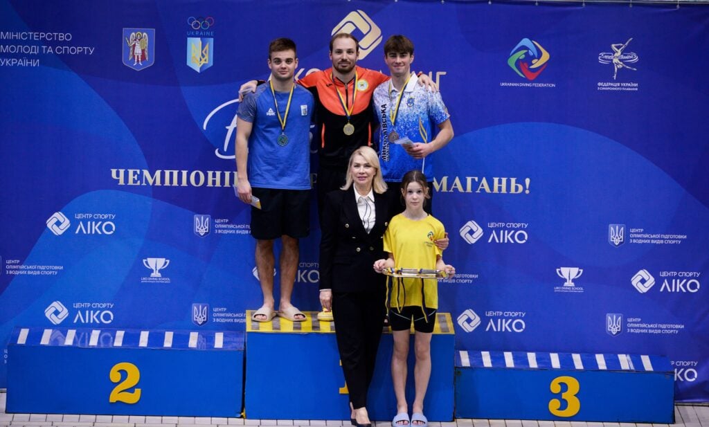 Маріуполець виборов 3 медалі на командному чемпіонаті України зі стрибків у воду