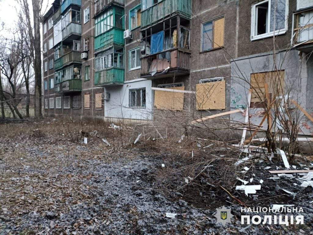 Протягом доби поліція зафіксувала 3286 ворожих обстрілів Донеччини