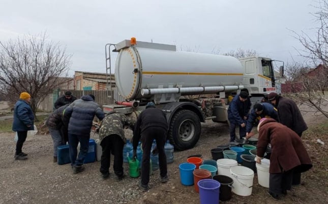 Рятувальники підвезли 127 тонн води мешканцям Костянтинівки