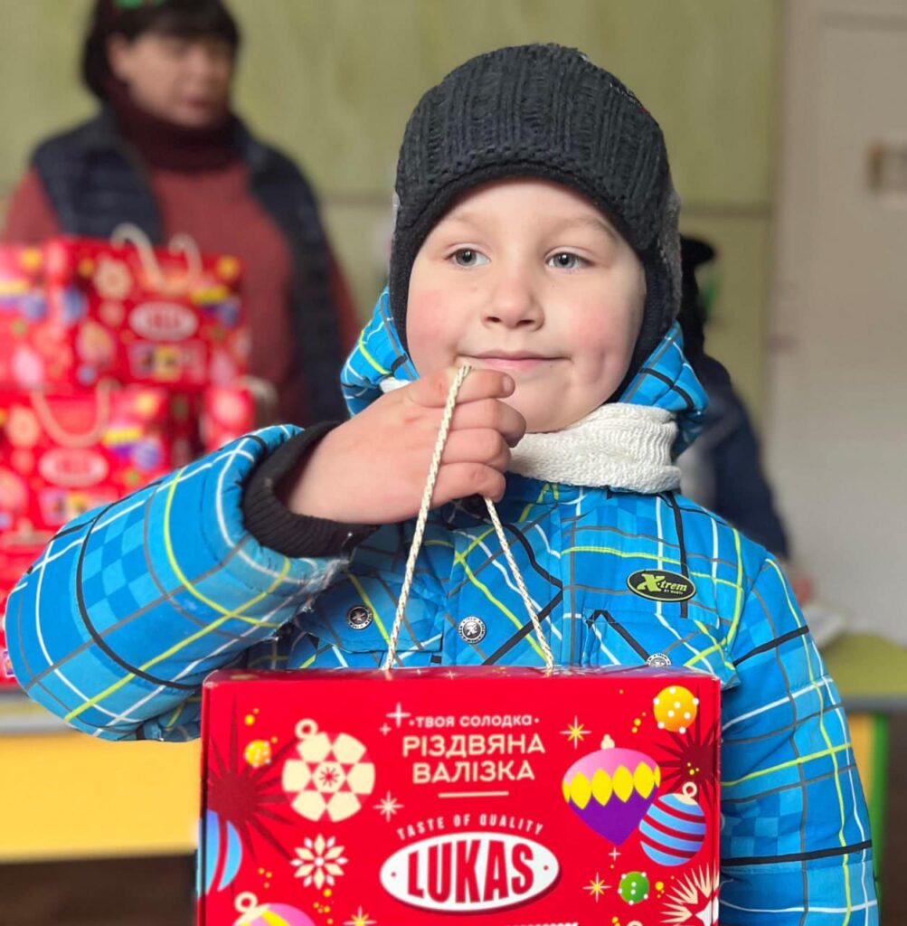 У Краматорську діти отримали подарунки до Різдва та Нового року (фото)