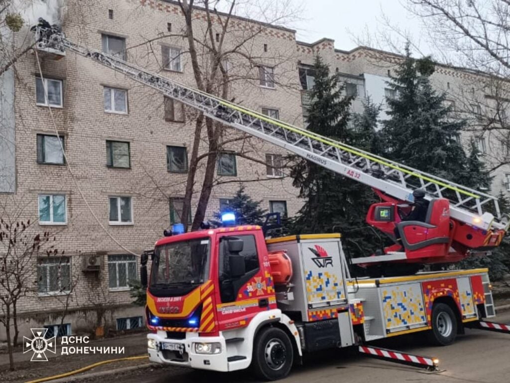 У Слов'янську внаслідок пожежі загинула жінка