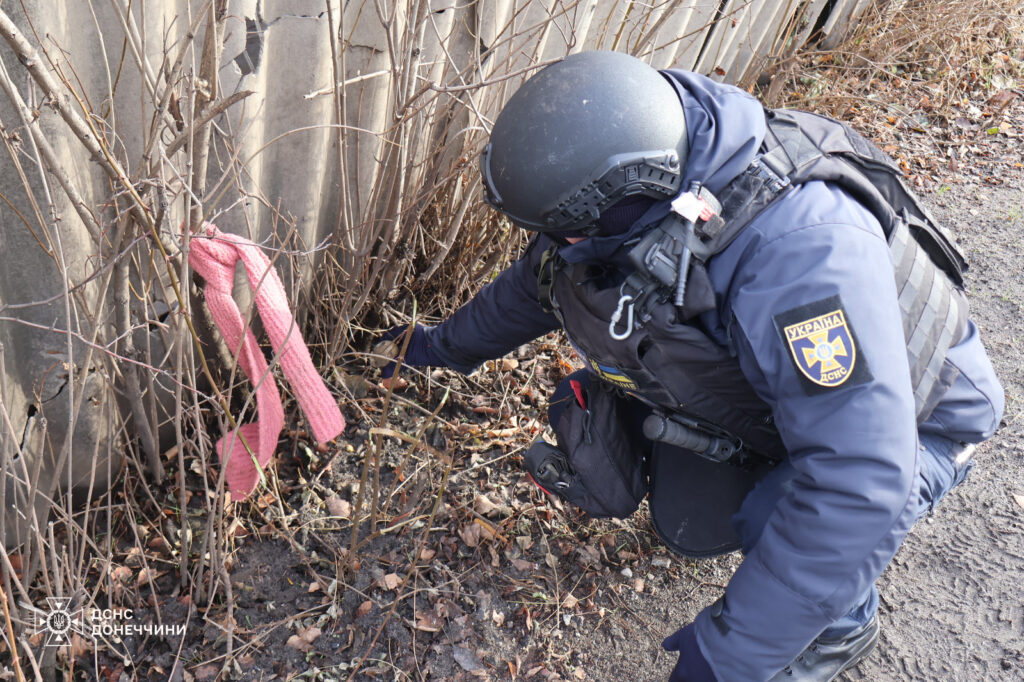 В одном из деоккупированных сел Лиманского общества обнаружили ручную гранату