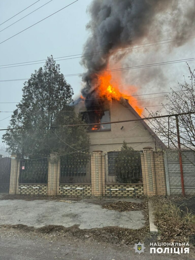 За добу поліцейські зафіксували 2844 ворожих удари по Донеччині