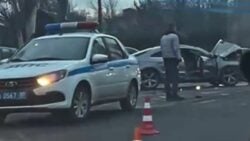 В окупованій Макіївці ДТП за участі поліційної автівки: є постраждалі