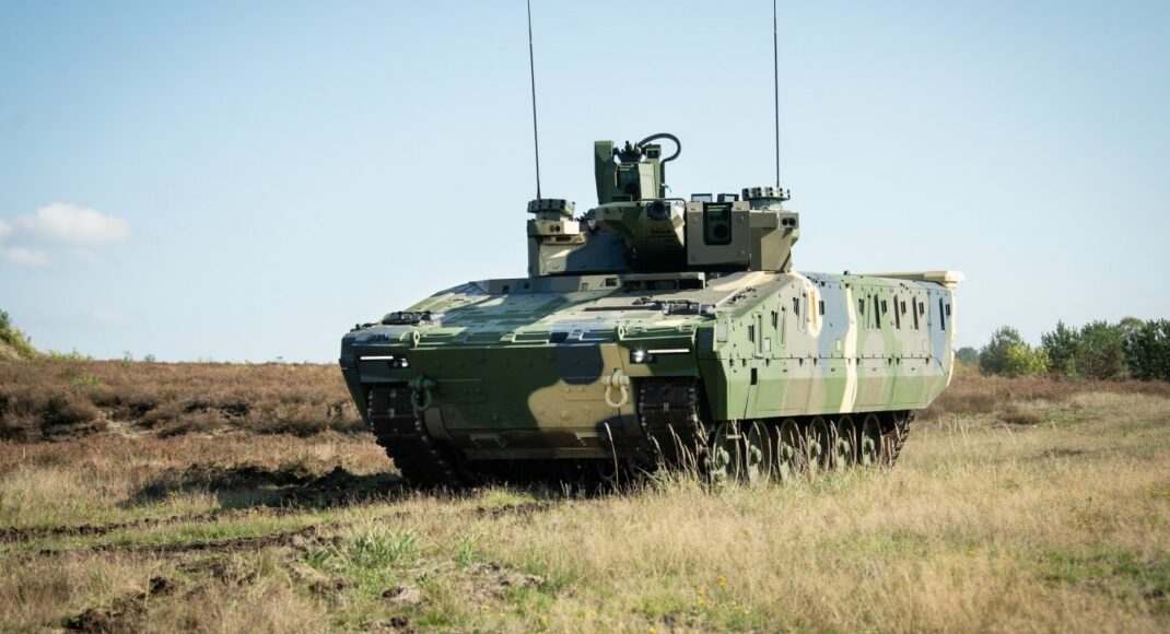 Украина получила для испытаний немецкую новейшую БМП KF41 Lynx производства Rheinmetall