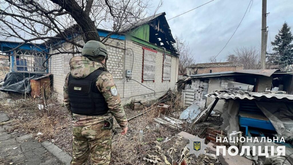 Поліція за добу зафіксувала 3207 ворожих ударів по Донеччині