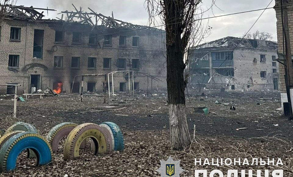 Поліція за добу зафіксувала 3207 ворожих ударів по Донеччині