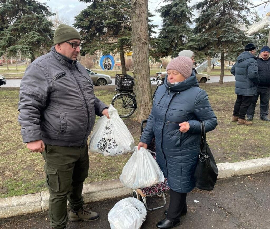 У Дружківці допомогу від World Central Kitchen отримали переселенці з Торецької громади