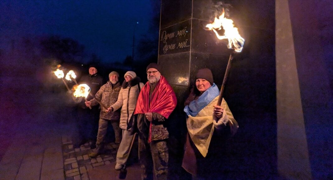 У Слов'янську на Донеччині відзначили день народження Степана Бандери (фото)