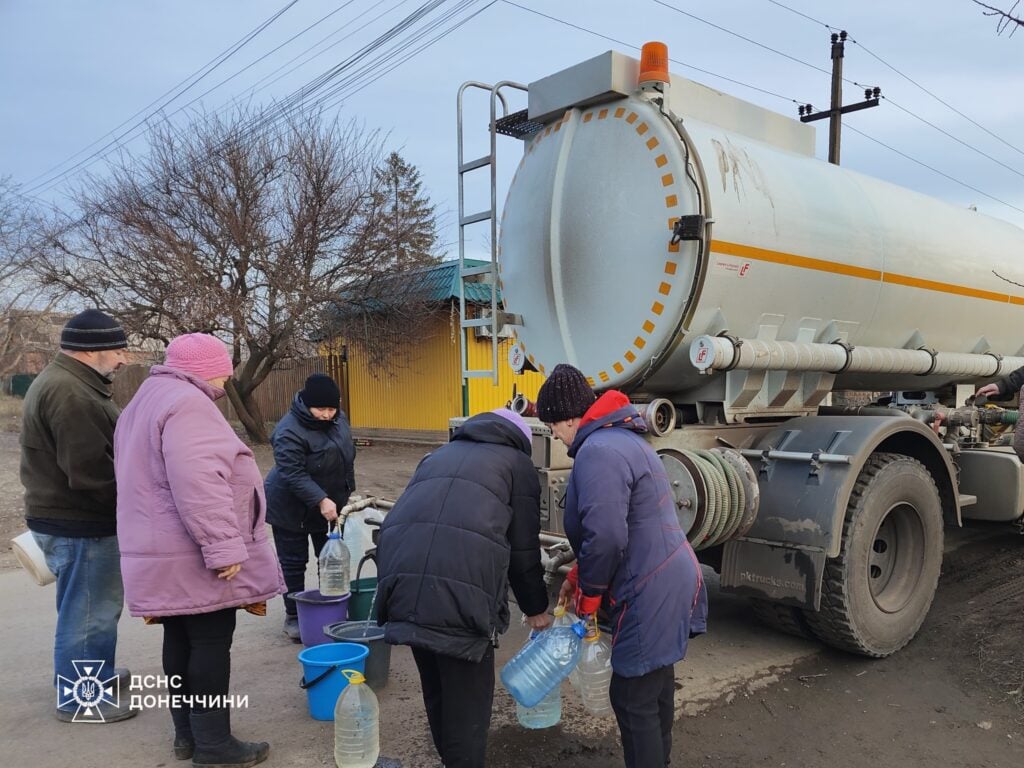 подвоз воды в Донецкой области