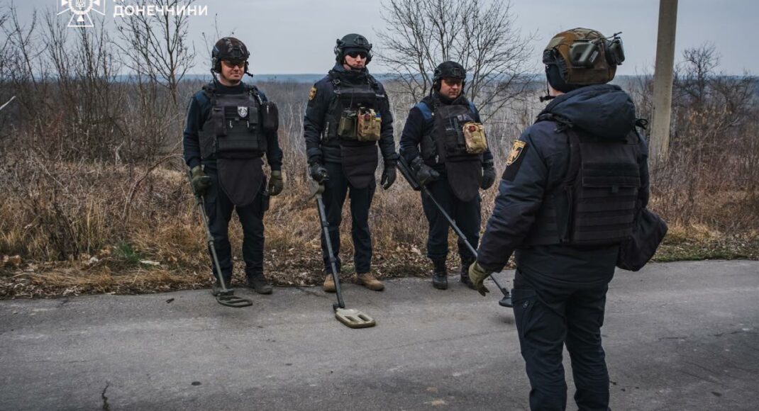 Минулої доби піротехніки Донеччини знешкодили 44 вибухонебезпечні предмети