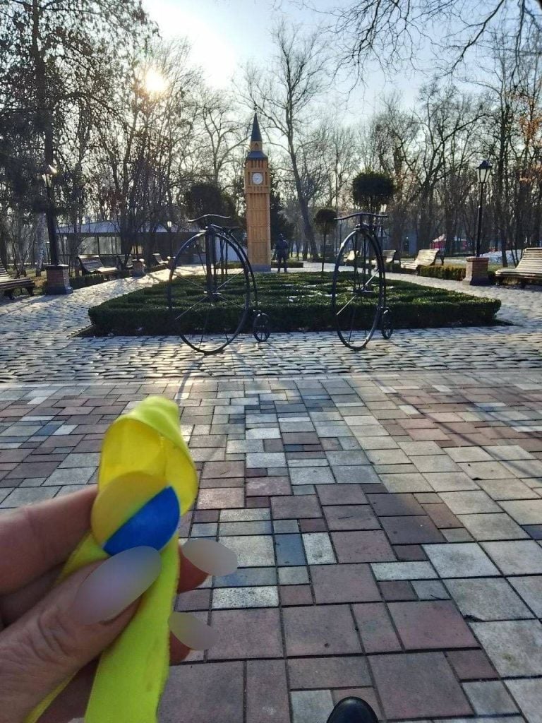 На ТОТ активісти Жовтої Стрічки провели акції до 24 лютого