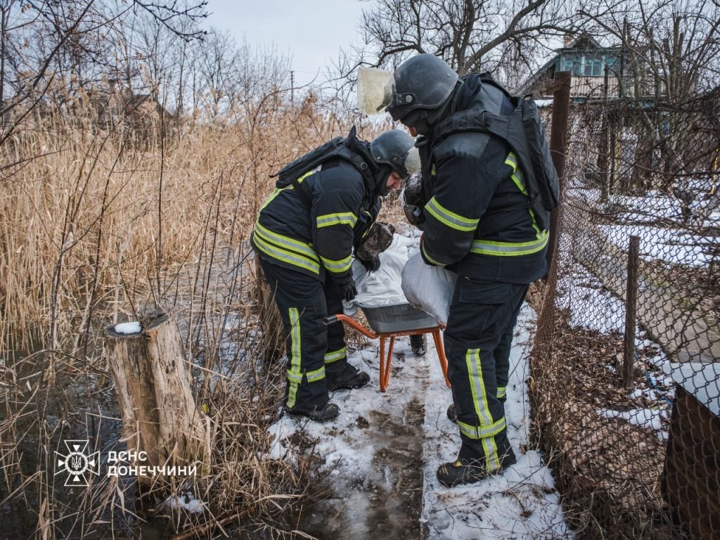 Начал подниматься уровень воды в реке Бычок в Краматорске