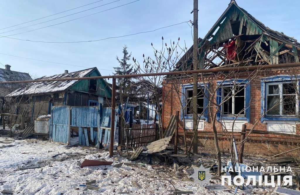 Поліцейські зафіксували 3216 ворожих ударів по Донеччині
