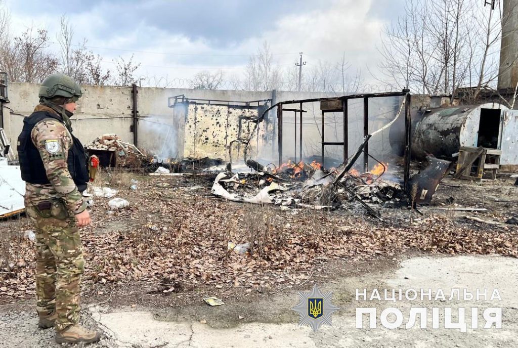 Поліцейські зафіксували 3231 ворожий удар по Донеччині