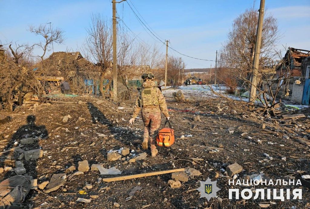 Поліція показала наслідки обстрілу Краматорська