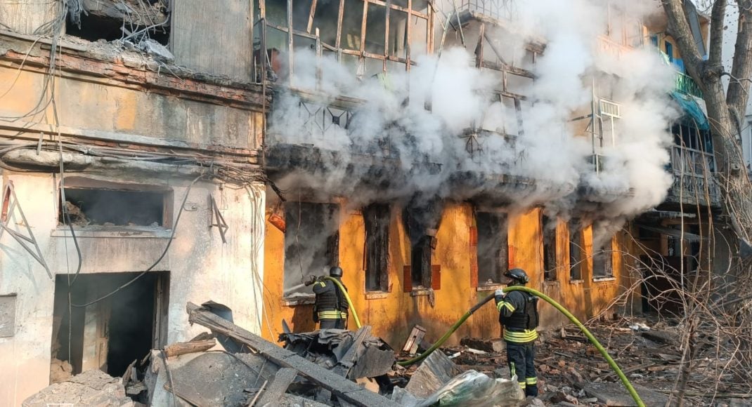 У Костянтинівці рятувальники залучались до ліквідації пожеж (фото)