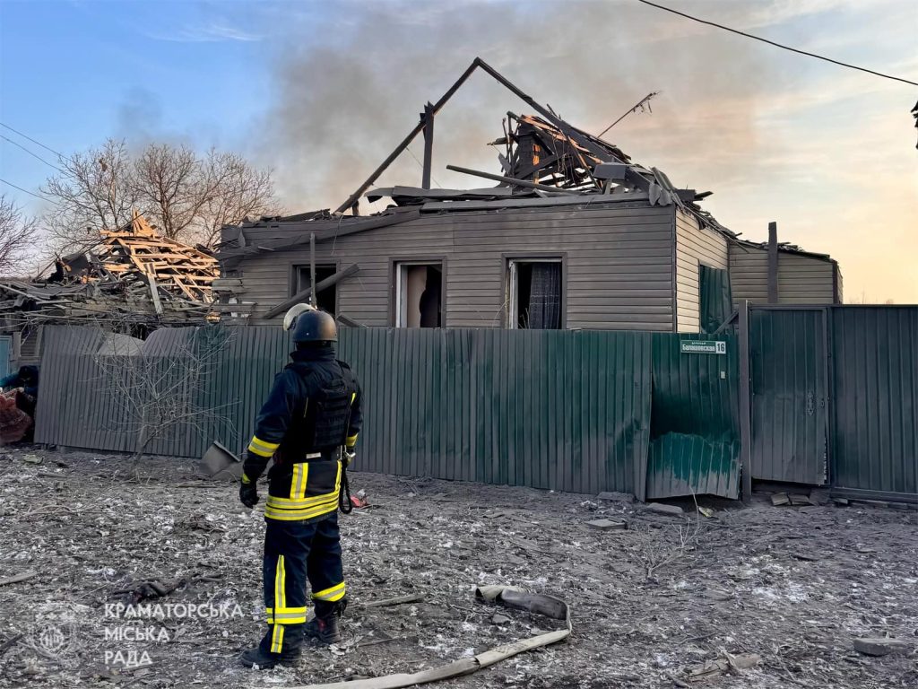 У Краматорську під обстріли потрапив приватний сектор