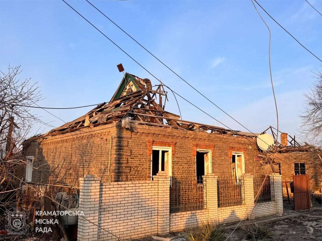 У Краматорську під обстріли потрапив приватний сектор