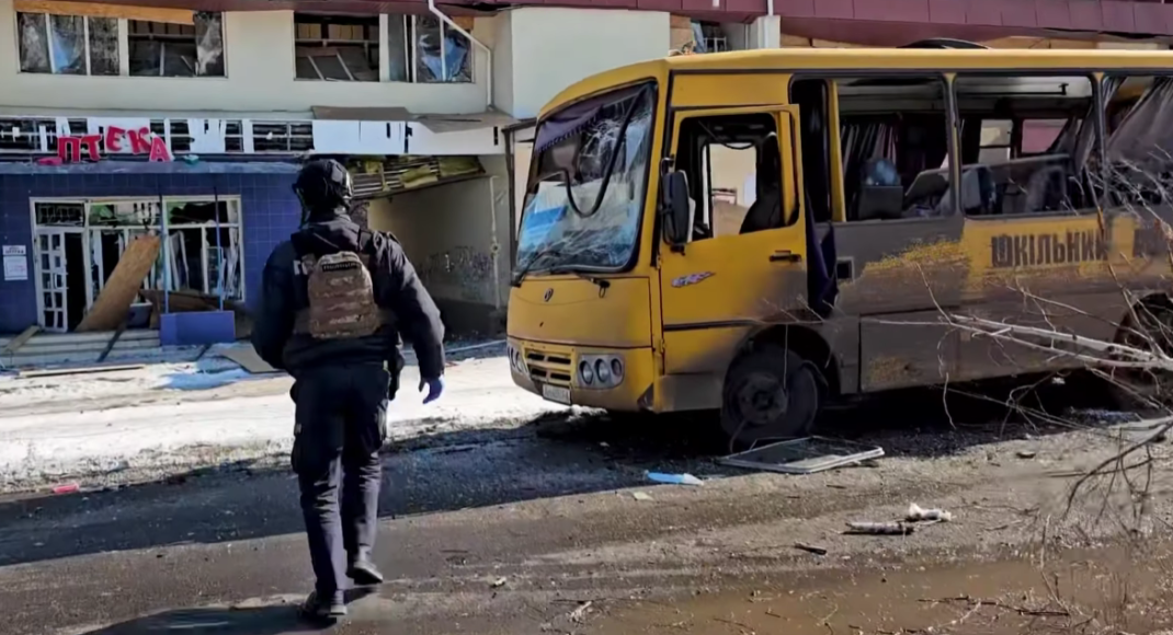 У поліції показали перші хвилини після масованого удару по Костянтинівці (відео)