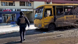 В полиции показали первые минуты после массированного удара по Константиновке (видео)