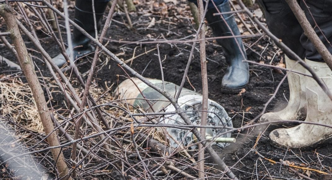 У Добропіллі на Донеччині рятувальники знищили залишки російської ракети (фото)