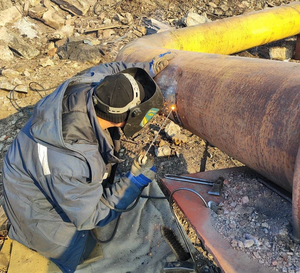 У Костянтинівці остаточно ліквідували на газових мережах наслідки російського обстрілу 18 лютого