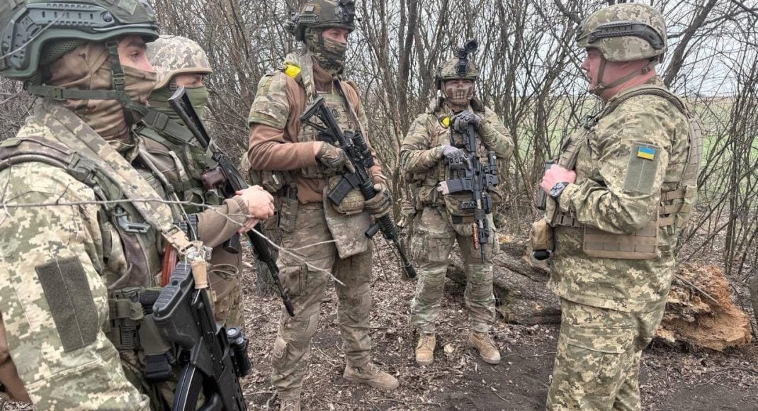 Наев сообщил об отводе украинских войск на одном из участков фронта на Донеччині