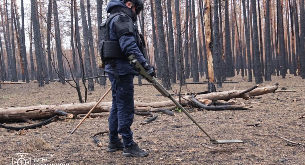 Після російської окупації 8874 гектари парку "Святі гори" виявилися замінованими