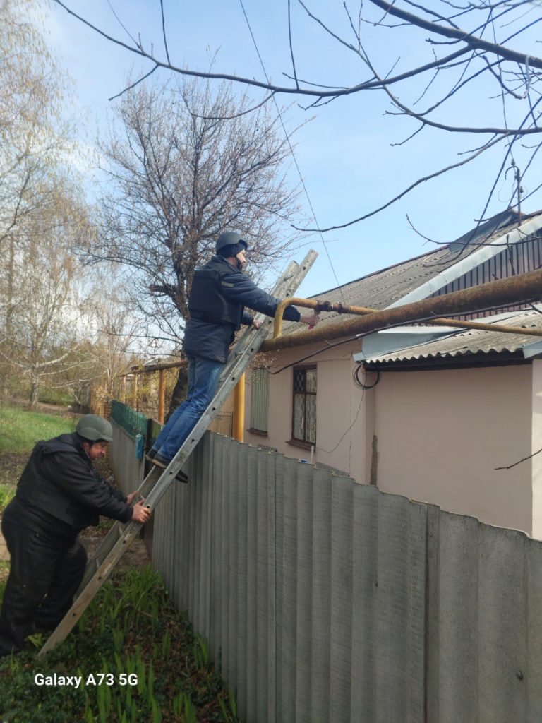 Триває ліквідація наслідків обстрілів на газових мережах Костянтинівки